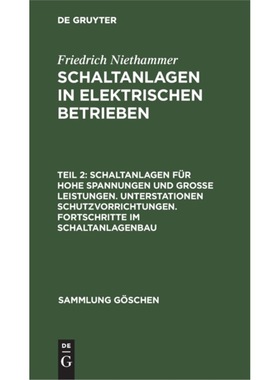 预订【德语】 Schaltanlagen fur hohe Spannungen und gro
