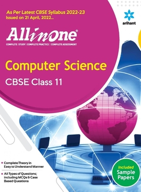 预订CBSE All In One Computer Science Class 11 2022-23 Edition (As per latest CBSE Syllabus issued on 21