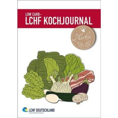 预订不退不换德语 Low Carb - LCHF Kochjournal Herbst: