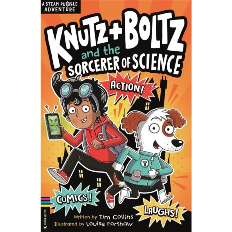 现货Knutz and Boltz and the Sorcerer of Science 克努茨、玻尔兹和科学魔法师 : A STEAM Puzzle Adventure[9781780559377]