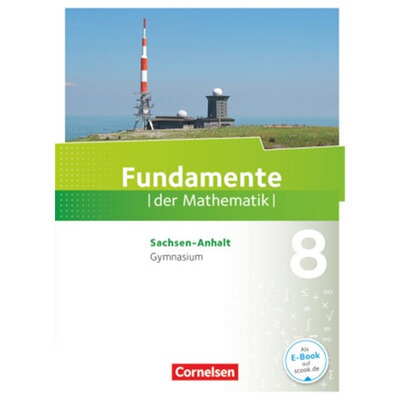 预订【德语】 Fundamente der Mathematik - Sachsen-Anhalt - 8. Schuljahr[9783060091973]