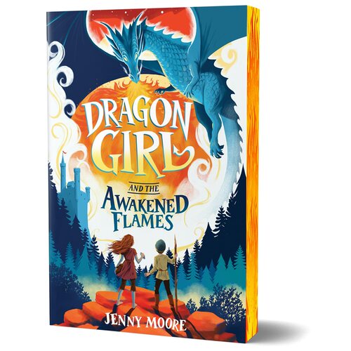 现货 龙女与觉醒火焰 Dragon Girl and the Awakened Flames 英文原版 上海外文 9781464266294