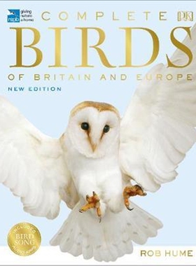现货 RSPB Complete Birds of Britain and Europe