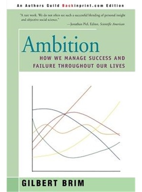 按需印刷Ambition:How We Manage Success and Failure Throughout Our Lives[9780595094301]