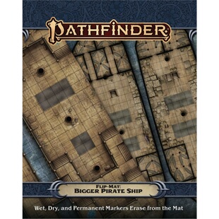 Bigger Mat Pirate Ship 预订Pathfinder 9781640782808 Flip