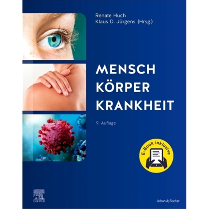 预订【德语】Mensch Korper Krankheit + E-Book[9783437267956]
