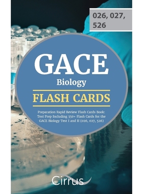 按需印刷GACE Biology Preparation Rapid Review Flash Cards Book[9781635301731]