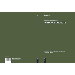9783110179606 Objects Romance 按需印刷不退不换DGYT