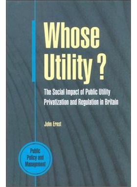 按需印刷Whose Utility?[9780335192670]