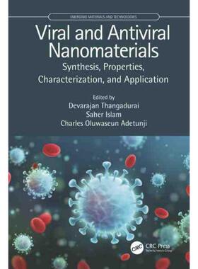 按需印刷不退不换TF Viral and Antiviral Nanomaterials[9780367682576]