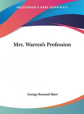 按需印刷Mrs. Warren's Profession[9781419135859]