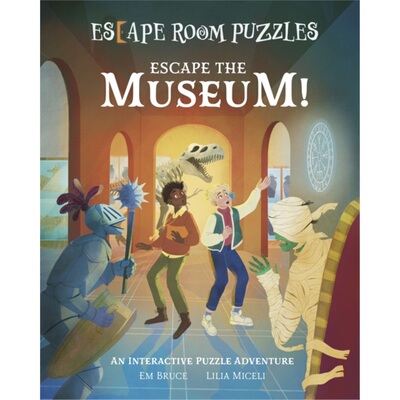 预订  密室逃脱 Escape Room Puzzles: Escape the Museum![9781398833494]
