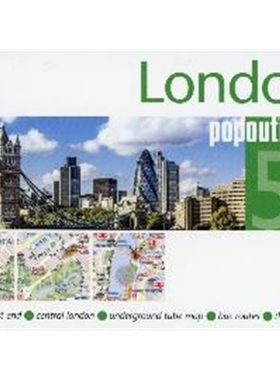 预订London PopOut Map