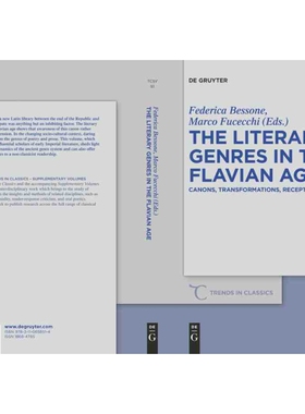 按需印刷不退不换DGYT The Literary Genres in the Flavian Age[9783110658514]