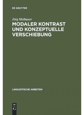 按需印刷不退不换DEG Modaler Kontrast und konzeptuelle Verschiebung[9783484303140]