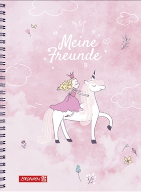 预订【德语】 Brunnen Freundebuch Unicorn Princess[4061947039498]