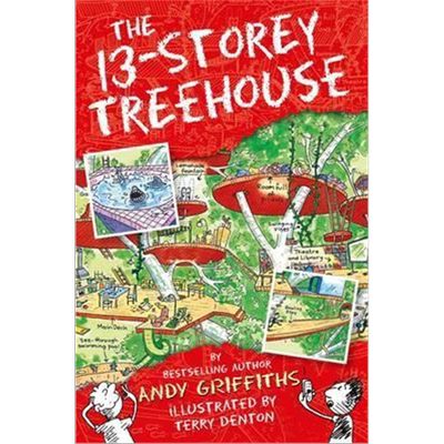 英文原版 小屁孩树屋历险记 13层树屋故事 The 13-Storey Treehouse 疯狂树屋历险记 章节书 儿童小说 【上海外文书店】