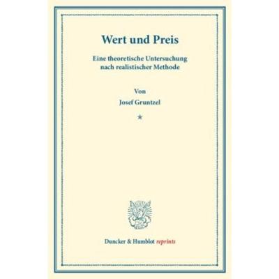 预订【德语】 Wert und Preis.:Eine theoretische Untersu