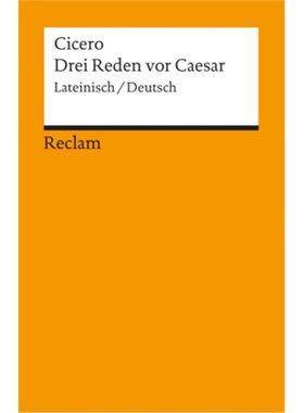 预订【德语】 Drei Reden vor Caesar[9783150079072]