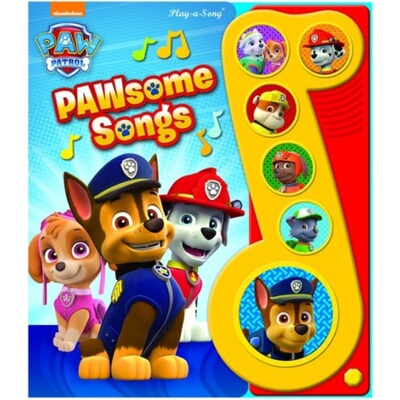 预订Nickelodeon PAW Patrol: PAWsome Songs Sound Book[9781503705203]