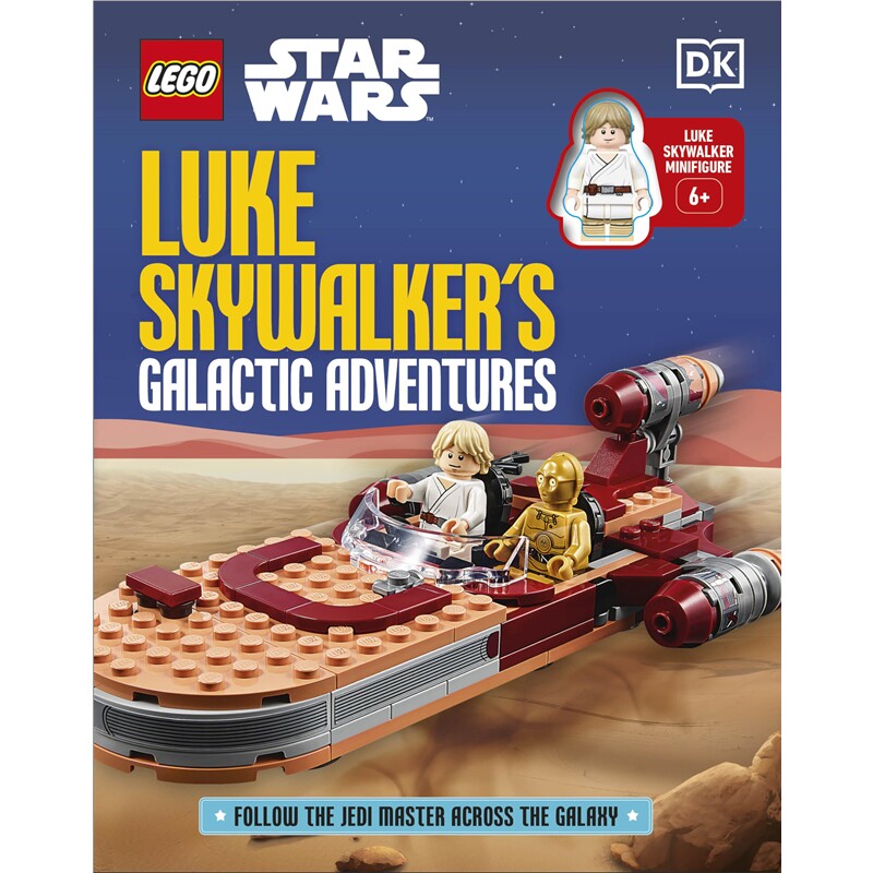 现货 乐高星球大战:卢克·天行者的银河冒险 LEGO Star Wars Luke Skywalker's Galactic Adventures : Subtitle: With Luke Sky
