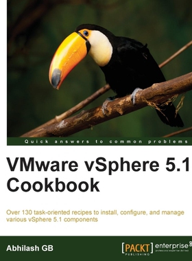 按需印刷不退不换Vmware Vsphere 5.1 Cookbook[9781849684026]