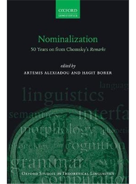 预订Nominalization:50 Years on from Chomsky's Remarks