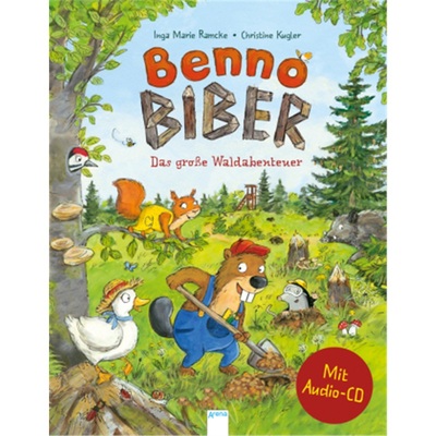 预订【德语】Benno Biber. Das große Waldabenteuer, m. Audio-CD[9783401715674]