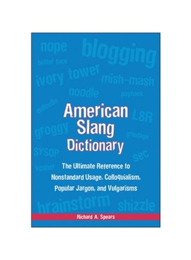 现货American Slang Dictionary, Fourth Edition (McGraw-Hill ESL References)