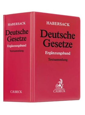 预订不退不换德语Deutsche Gesetze Erganzungsband, zur Fortsetzung