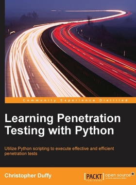按需印刷Learning Python Penetration Testing[9781785282324]