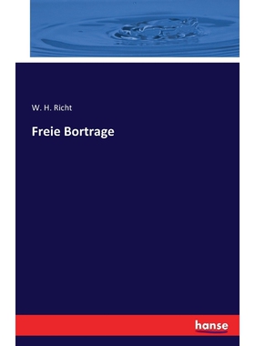 按需印刷不退不换Freie Bortrage[9783741143502]