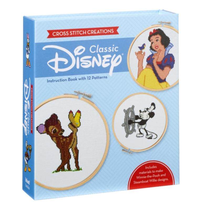 预订不退不换Cross Stitch Creations: Disney Classic:12 Patterns Featuring Classic Disney Characters