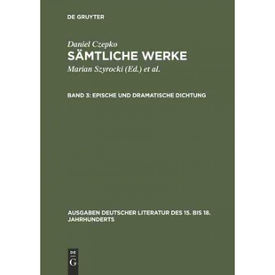 按需印刷不退不换DEG Epische und dramatische Dichtung[9783110113174]