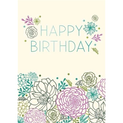 预订Succulent Signature Pop-Up Card [Birthday][9781682986530]