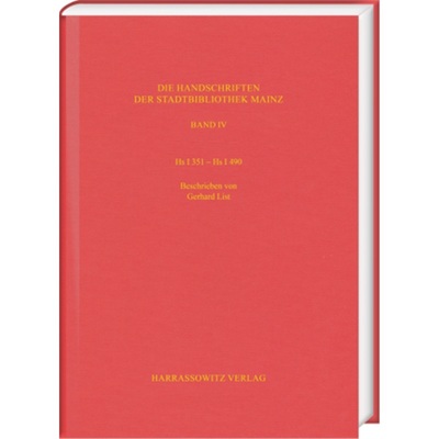 预订【德语】Die Handschriften der Stadtbibliothek Mainz / Hs I 351- Hs I 490[9783447111027]