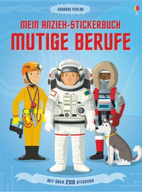 预订【德语】 Mein Anzieh-Stickerbuch: Mutige Berufe[9781782326144]