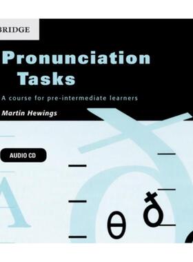 预订不退不换Pronunciation Tasks Audio CDs (3):A Course for Pre-intermediate Learners