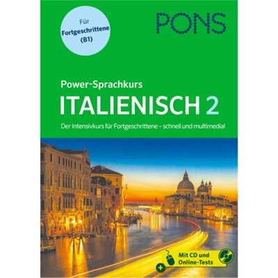 预订【德语】 PONS Power-Sprachkurs Italienisch 2[9783125623088]