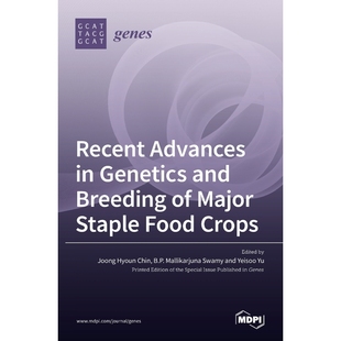 Major Advances Breeding 按需印刷Recent Staple 9783036509761 Genetics Crops and Food