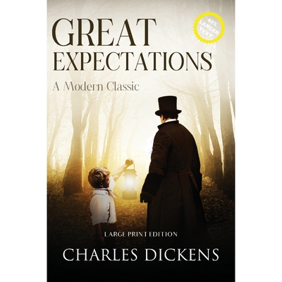 按需印刷不退不换Great Expectations (Annotated, Large Print)[9781649220486]