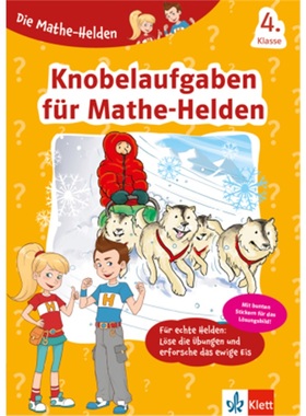 预订【德语】 Klett Knobelaufgaben für Mathe-Helden 4. Klasse[9783129496428]
