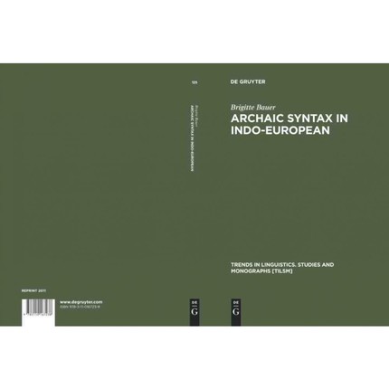 按需印刷DGYT Archaic Syntax in Indo European[9783110167238]