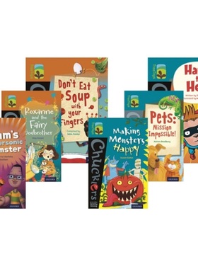 预订Oxford Reading Tree TreeTops Chucklers: Oxford Level 8-9: Pack of 6[9780198391739]