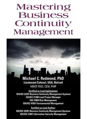 按需印刷Mastering Business Continuity Management[9781634914215]