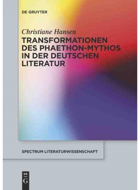 按需印刷DEG Transformationen des Phaethon Mythos in der deutschen Literatur[9783110289862]