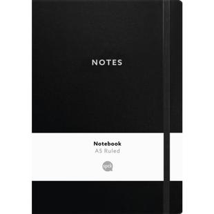 预订A5 Black Notebook:Cased with elastic 笔记本 日记本