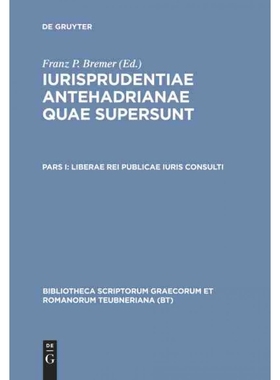 按需印刷DEG Liberae rei publicae iuris consulti[9783598714597]