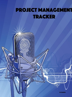 按需印刷不退不换Project Management Tracker[9781329372849]