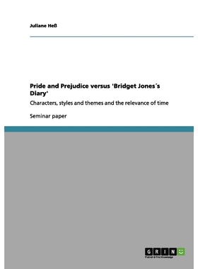 按需印刷不退不换Pride and Prejudice versus 'Bridget Jones?s Diary'[9783640995097]